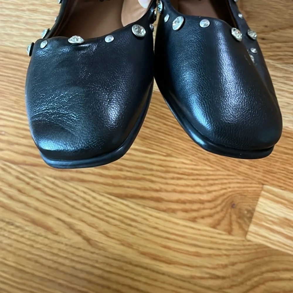 Free People Mystic Diamanté Flats Size 6.5 New - Picture 11 of 15